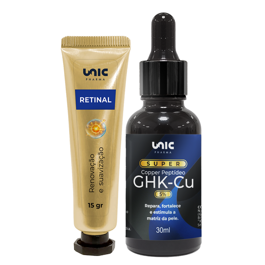 Kit Retinal Pocket 15g mais Sérum GHK Super 30ml