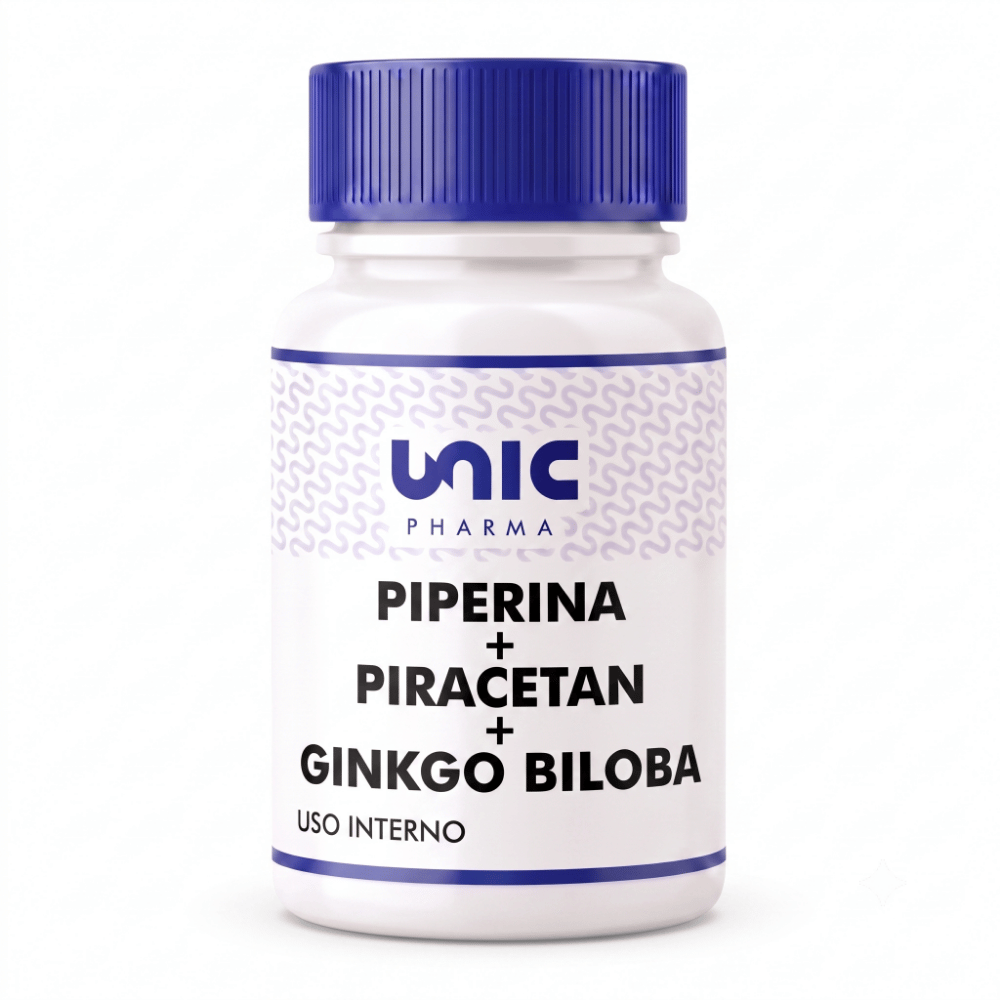 Piperina + Piracetan + Ginkgo Biloba