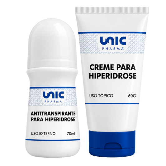 Antitranspirante 70ml + Creme para Hiperidrose 60g