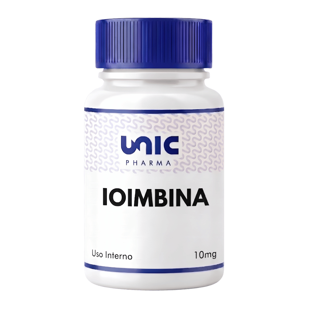 Ioimbina 10mg - Uso Profissional - 30 Cáps