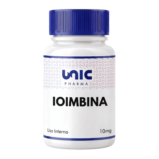 Ioimbina 10mg - Uso Profissional - 30 Cáps