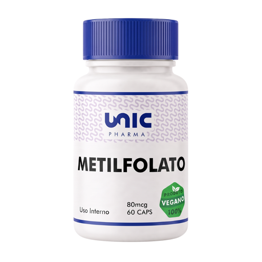 Metilfolato 800mcg 60 Cápsulas Vegan