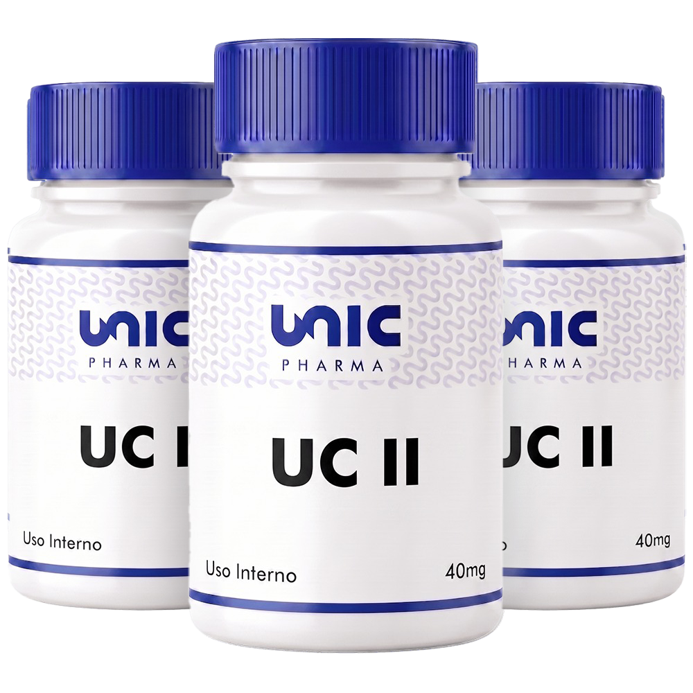 Kit 3 Frascos de UC-II (Colágeno Tipo 2) 40mg 30 caps