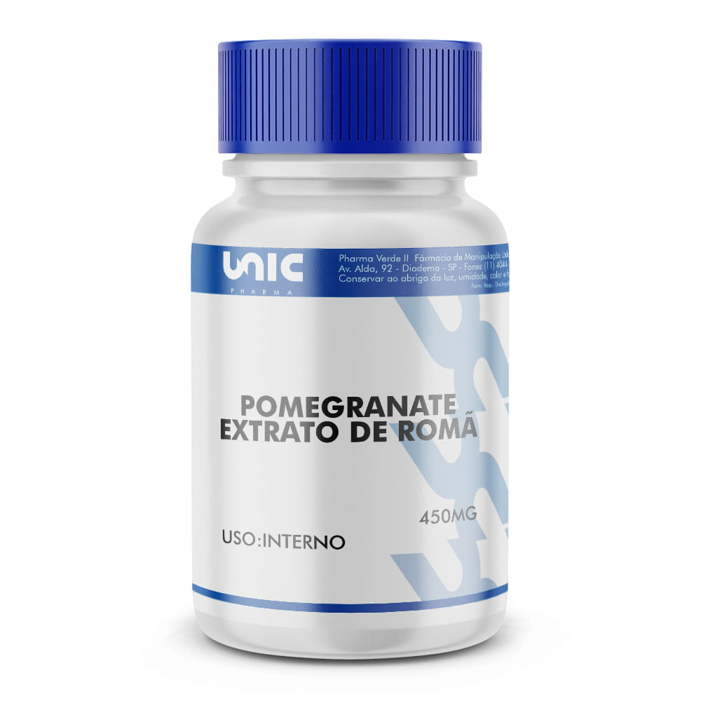 Pomegranate extrato de romã 450mg