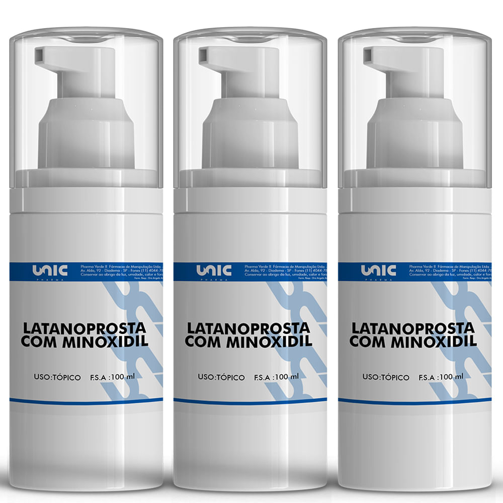 Compre 2 Leve 3 Latanoprosta Espuma Capilar 100ml