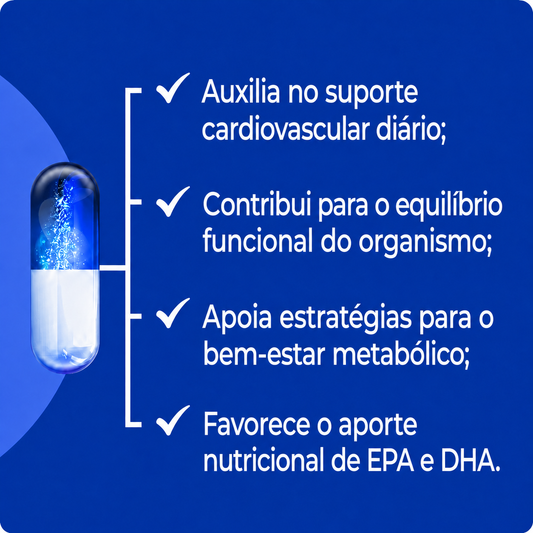 Ômega 3 cardio 60caps