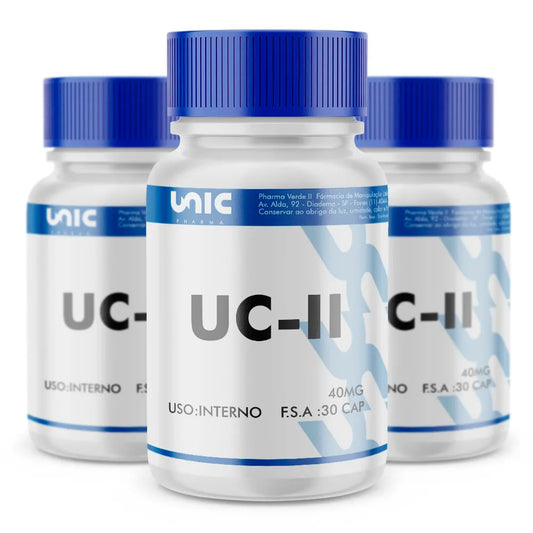 Kit 3 Frascos de UC-II (Colágeno Tipo 2) 40mg 30 caps