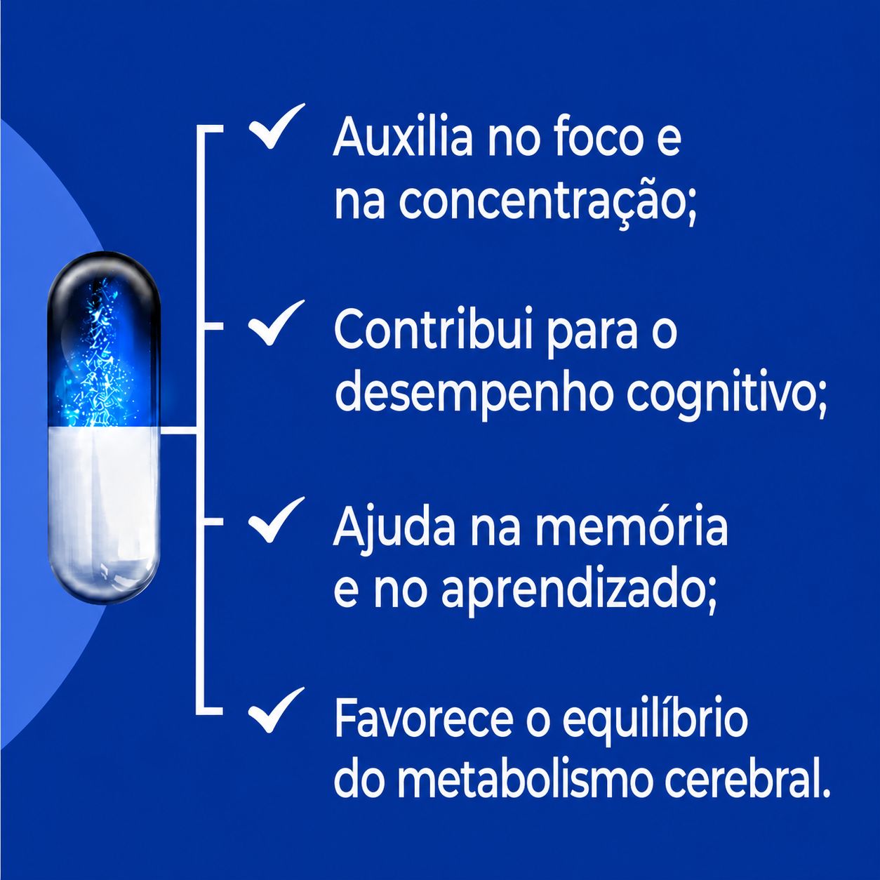 Composto para TDAH 60 Doses