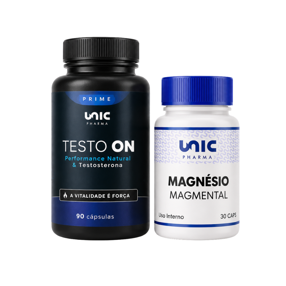 Kit Testo On 90caps mais MagMental 30caps