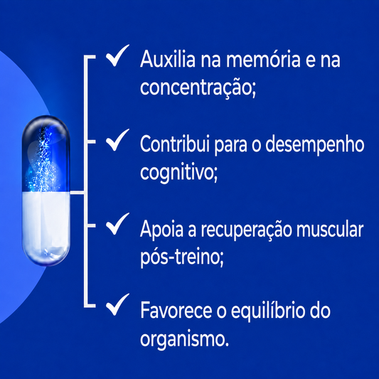 Phosfator 400Mg + Bacopa 300Mg - 30 Cápsulas