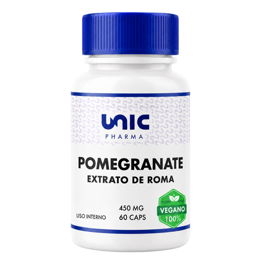 Pomegranate extrato de romã 450mg 60 Cápsulas Vegan