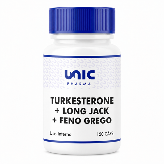 Turkesterone + Long Jack + Feno Grego - 60 Doses