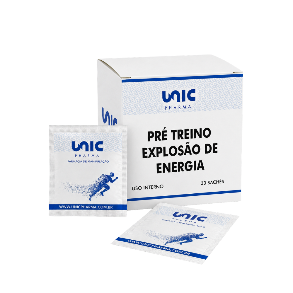 Pré Treino Explosão De Energia - 30 Envelopes