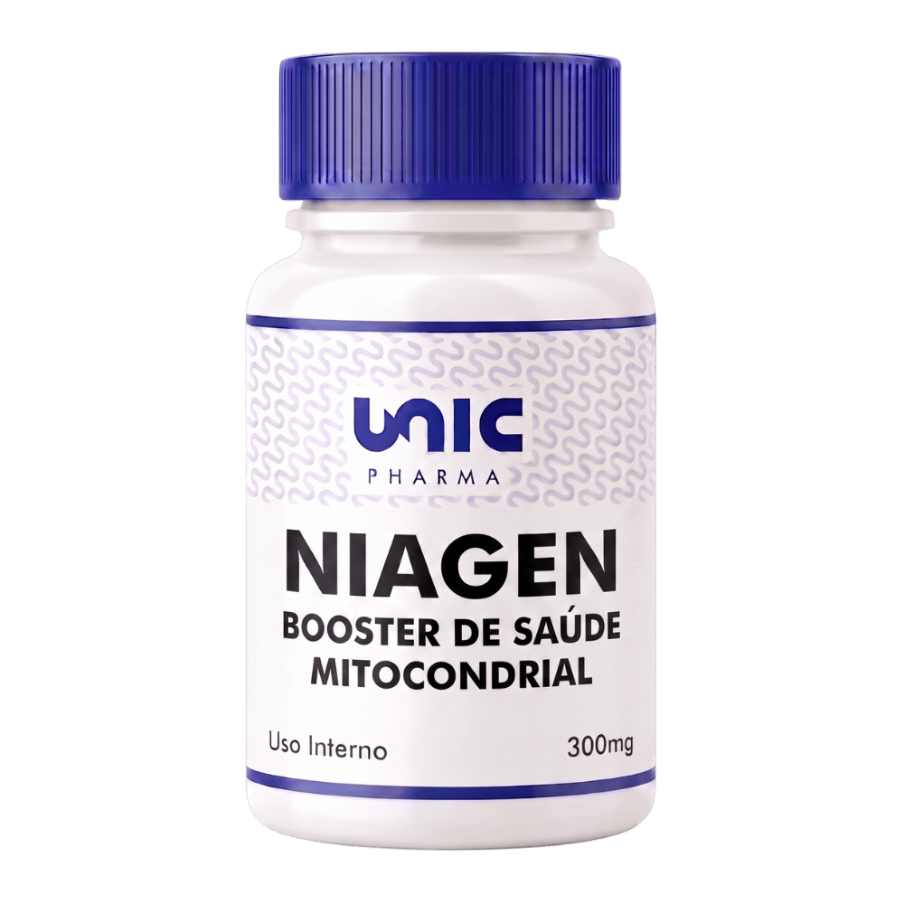 Niagen 300mg - Booster de saúde mitocondrial 30 Cáps