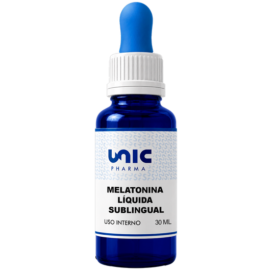 Melatonina Liquida Sublingual 1Mg Morango - 30 Ml