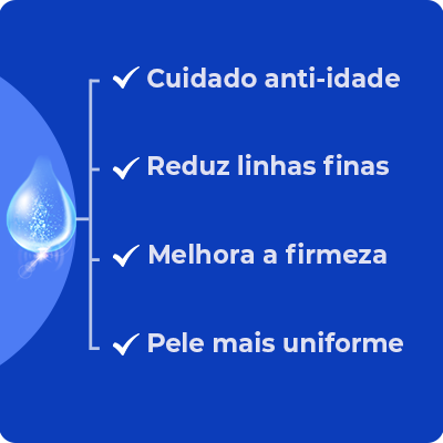 Sérum facial  10 em 1 - 30ml (Até 35 anos)