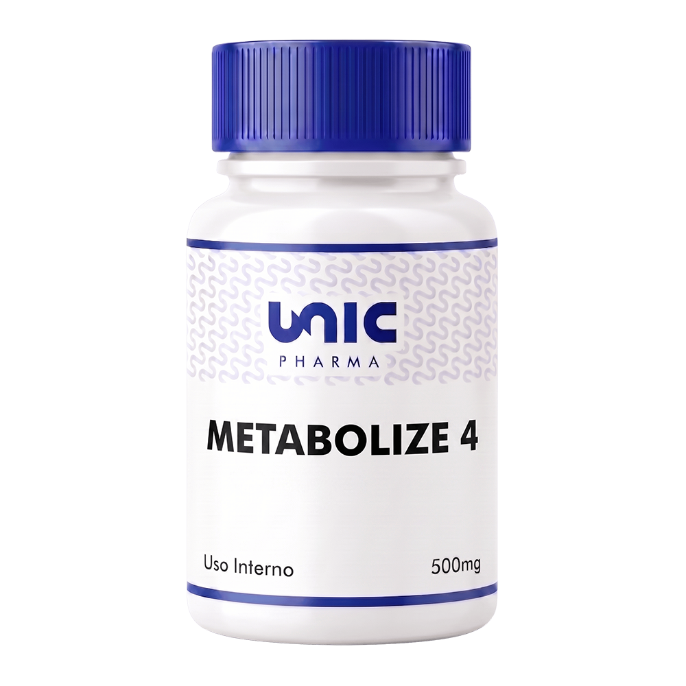 Metabolize 4 500mg com selo de autenticidade