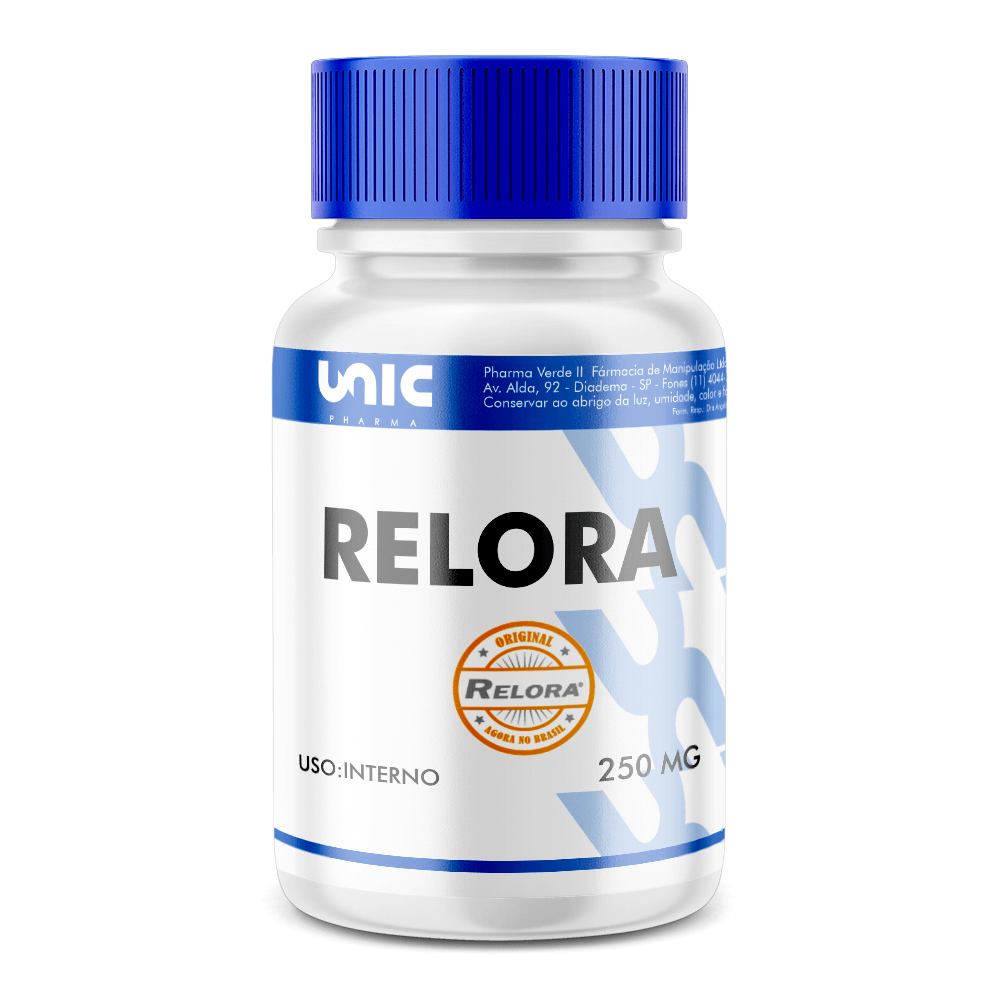 Relora 250mg com selo de autenticidade