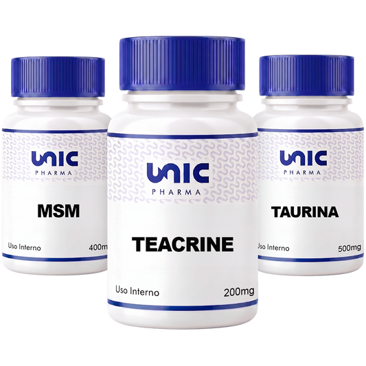 Kit Energia - MSM + Taurina + Teacrine