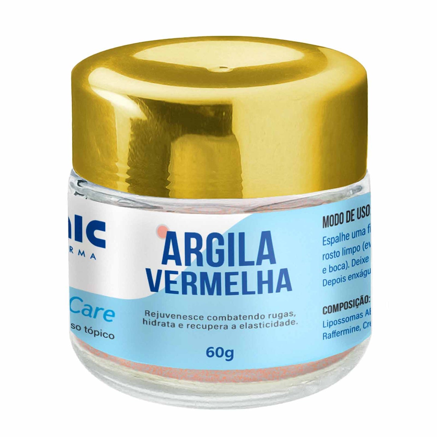 Máscara de Argila  Vermelha 60g