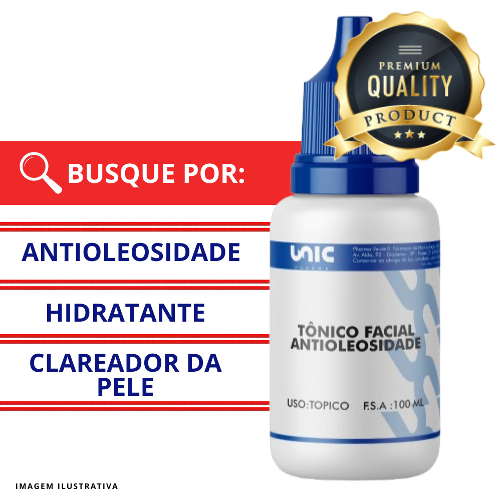Tônico Capilar Antioleosidade - 60Ml