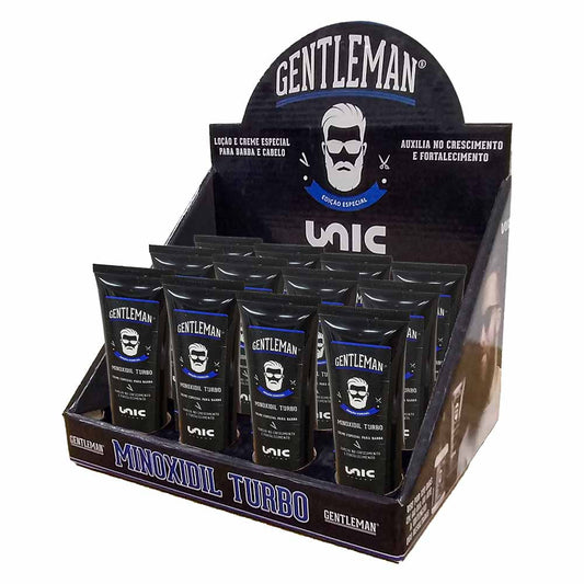 Kit Barbearia 12 Minoxidil gel para barba