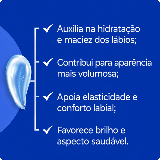 Preenchimento Labial em Gloss-Premium 6g