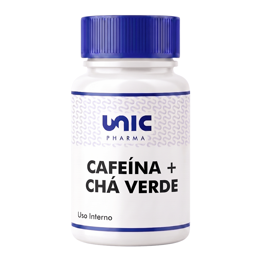 Cafeína 300mg + Chá Verde 250mg