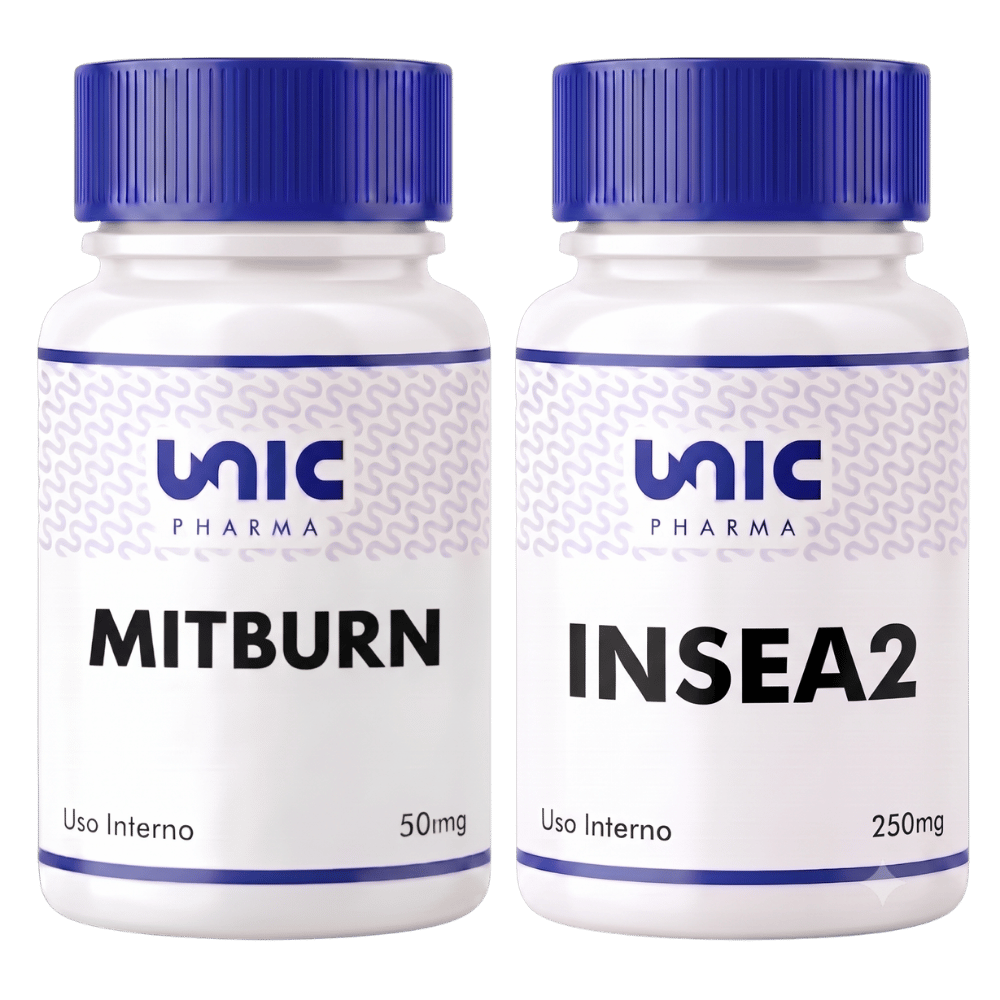 Mitburn  50Mg 30Caps + Seca Gordura Abdominal (Insea 2  250Mg) - 60 Cápsula