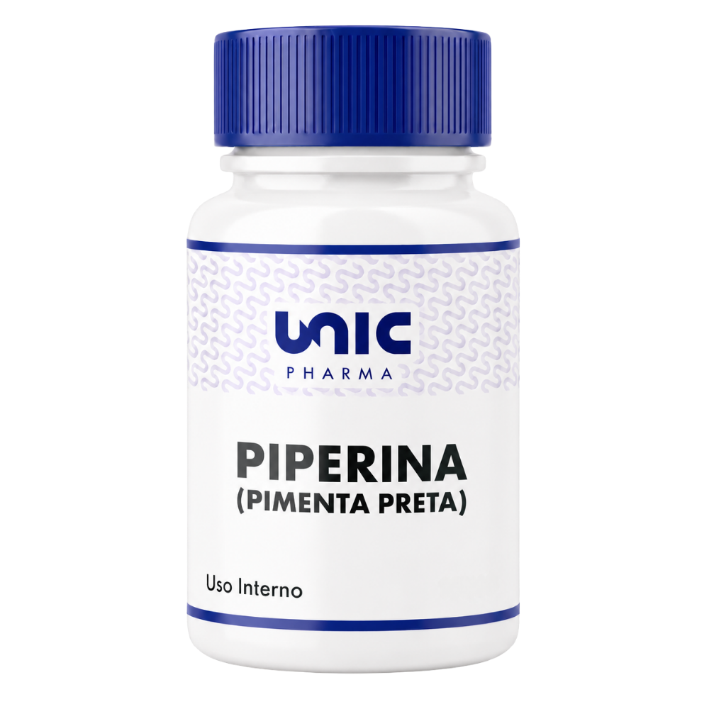 Piperina (pimenta preta) 15mg