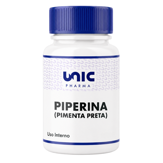 Piperina (pimenta preta) 15mg