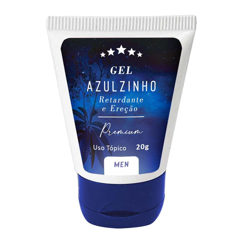 Gel Azulzinho Retardante e ereção - 20g