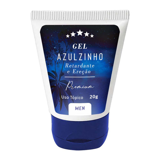 Gel Azulzinho Retardante e ereção - 20g