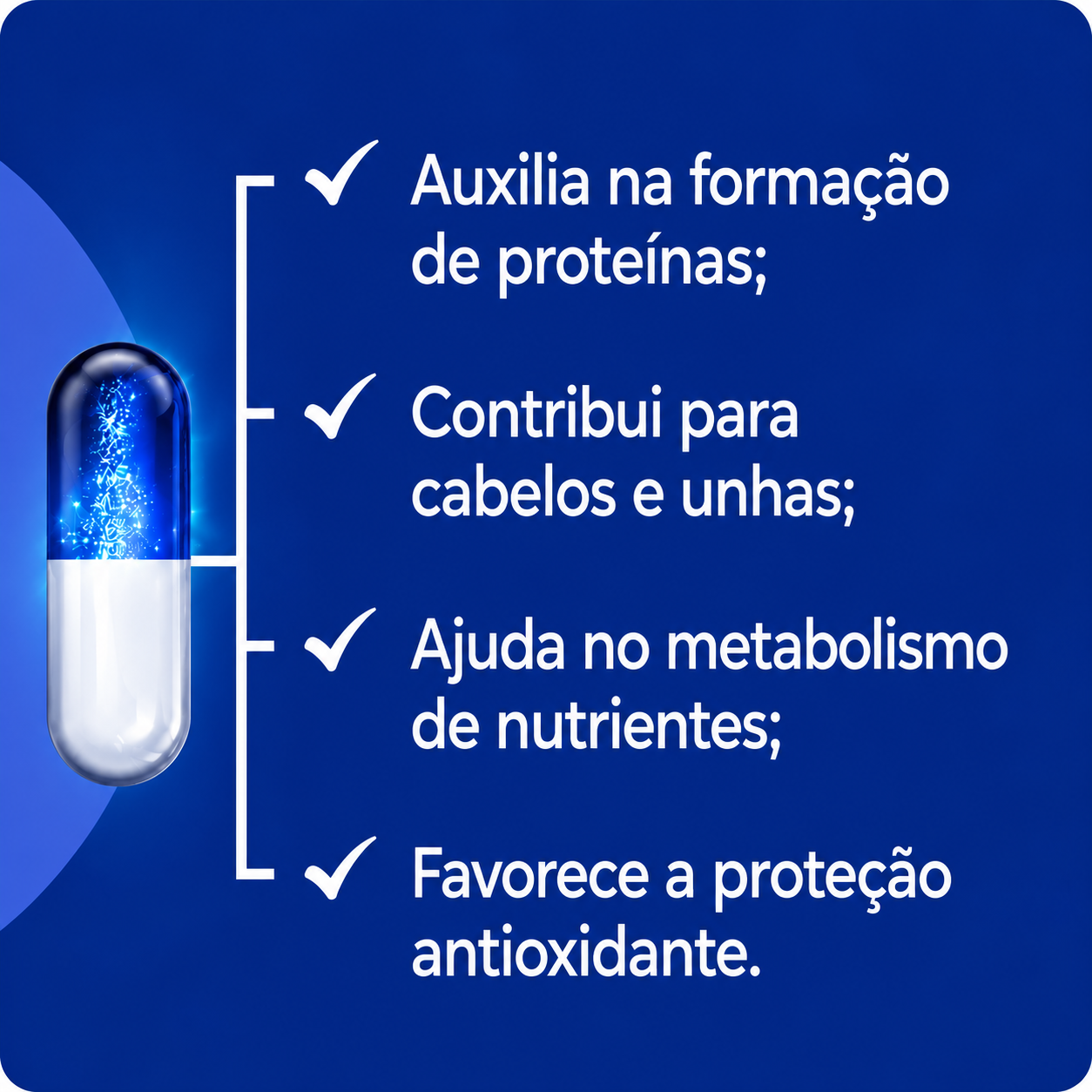 Dl Metionina 500Mg - 60 Cápsulas