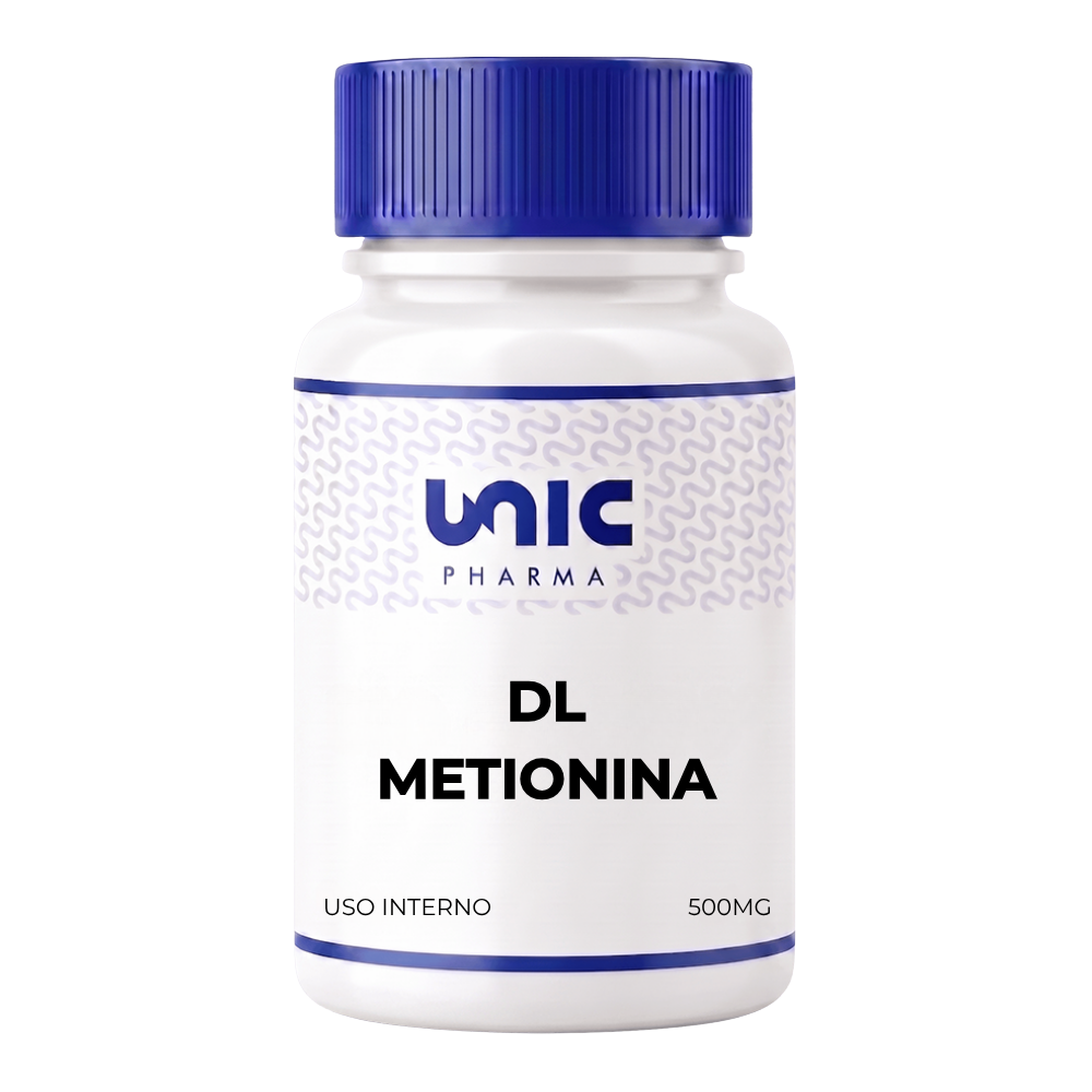Dl Metionina 500Mg - 60 Cápsulas