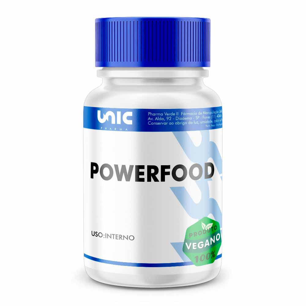PowerFood  Caps Vegan 60 Cáps