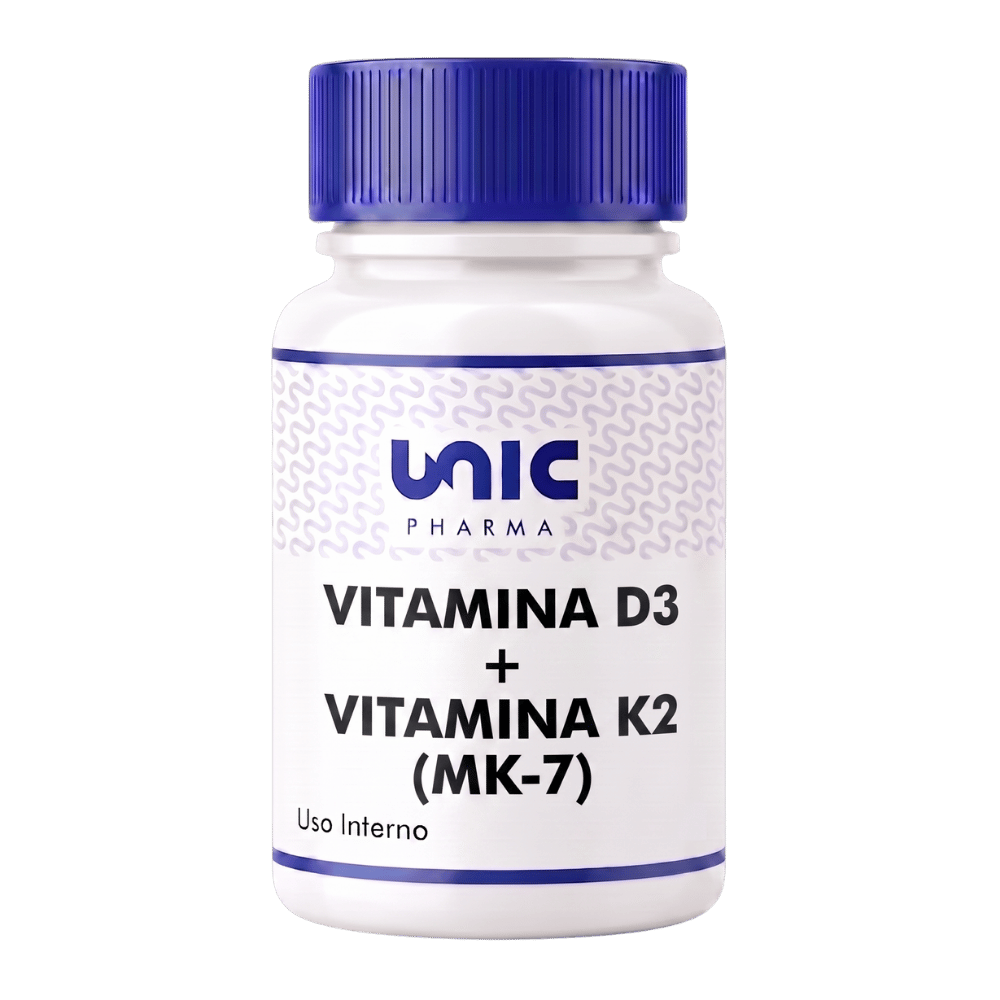 VITAMINA D3 + VITAMINA K2 (MK-7) 30 CÁPS