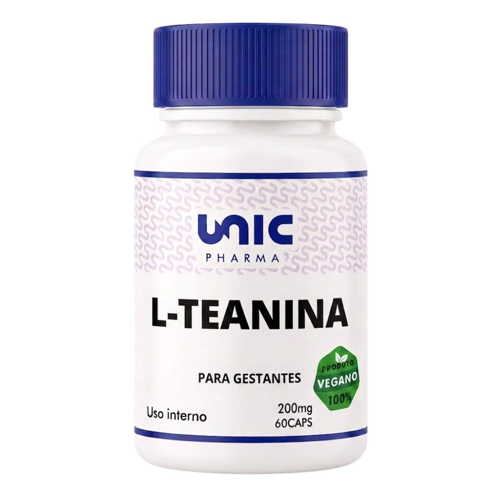 L-teanina 200mg 60 Cápsulas Vegan