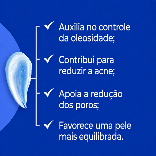 Gel Facial Antioleosidade Para Homens - 30Gr