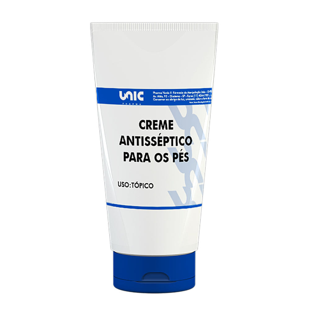 Creme Antisséptico Para Os Pés - 100Gr