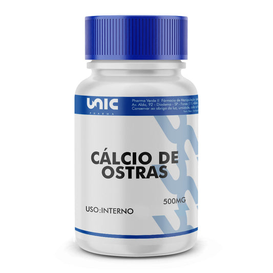 Cálcio de ostras 500mg