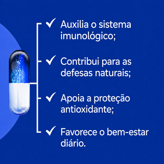 Composto Natural Para Imunidade - 60 Cápsulas