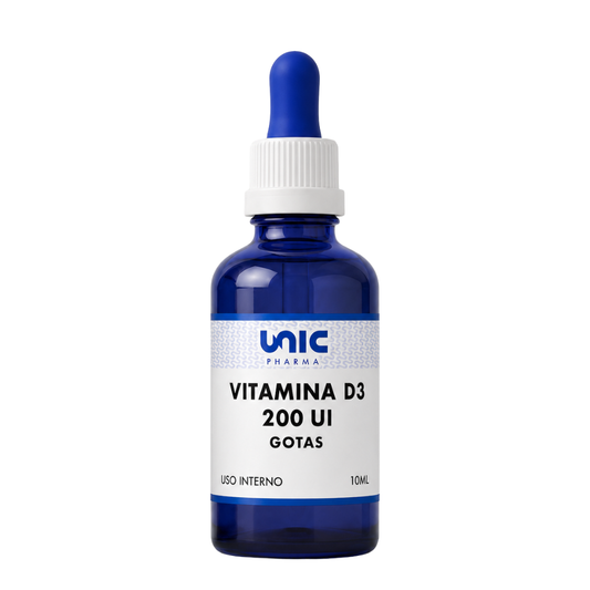 Vitamina D3 200ui - 10ml Gotas