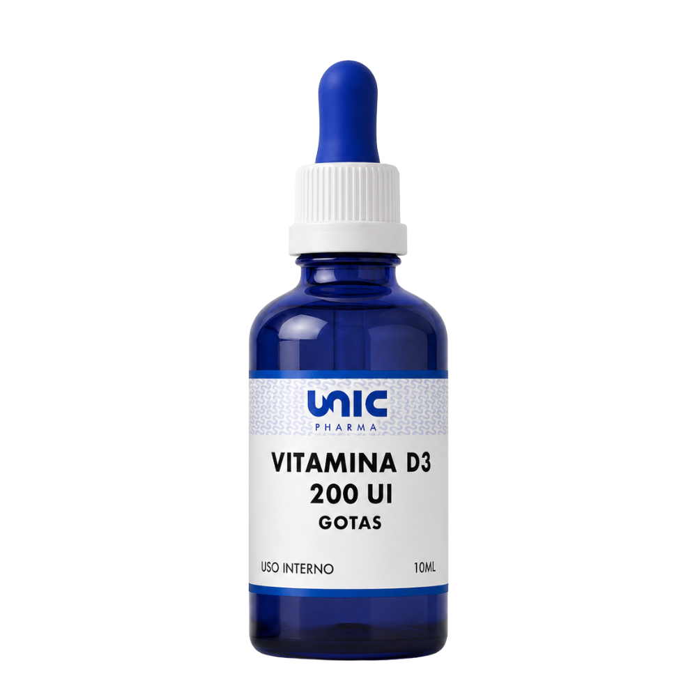Vitamina D3 200ui - 10ml Gotas