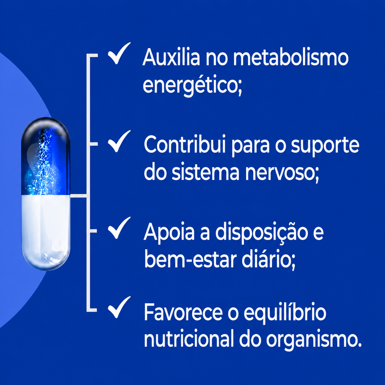 Mecobalamina – Forma ativa da vitamina B12 - 60 caps
