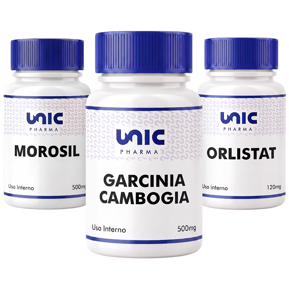 Kit Morosil, Garcinia e Orlistat 120mg