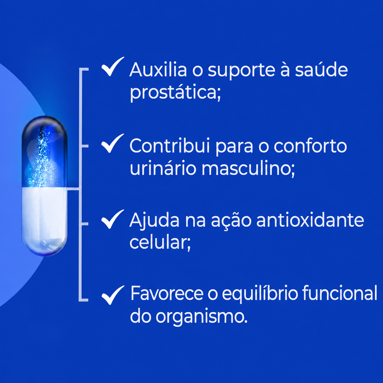 Composto Saúde da Próstata 30 doses