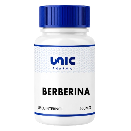 Berberina 500Mg - 30 Cápsulas