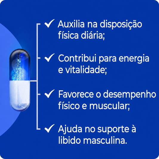 Kit 3 Testo On Estimulante de Testosterona 90 cáps