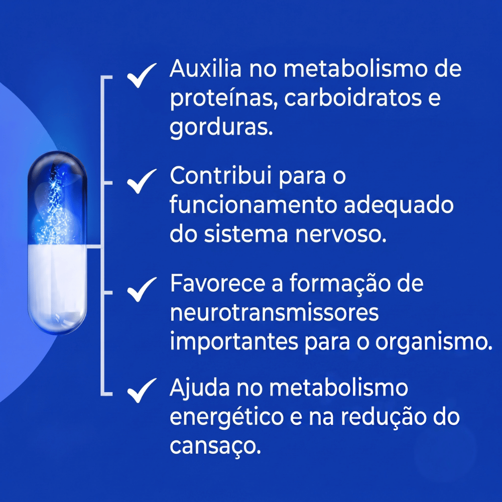 Piridoxal 5 Fosfato 50Mg - 30 Cápsulas